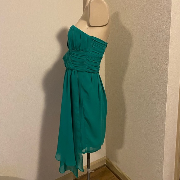 H&M One Shoulder Green Dress Size 6 - Picture 5 of 9
